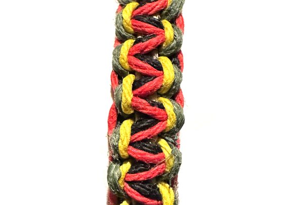 Rasta Mon - Hemp Bracelet - Image 2