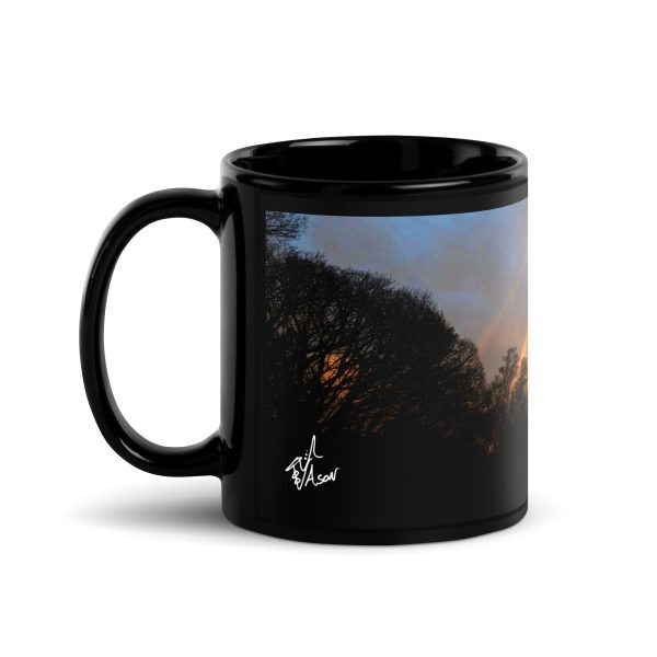 Land of the Sky Mug Black - Image 2