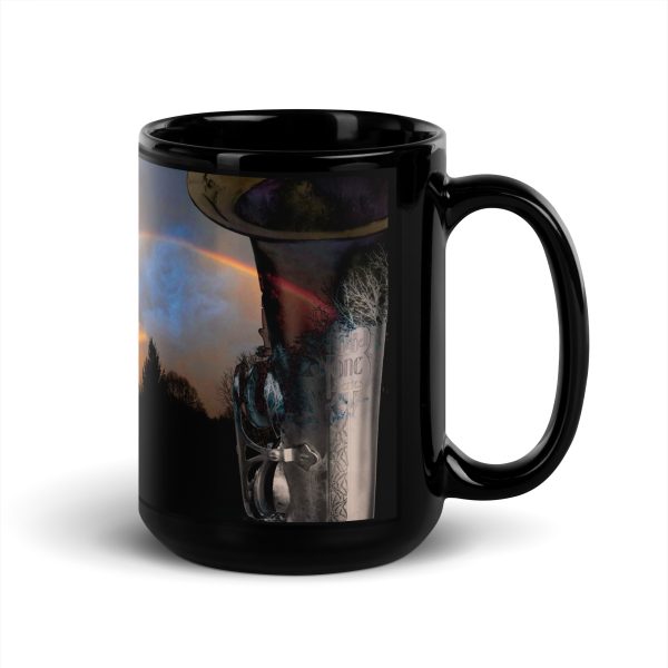 Land of the Sky Mug Black