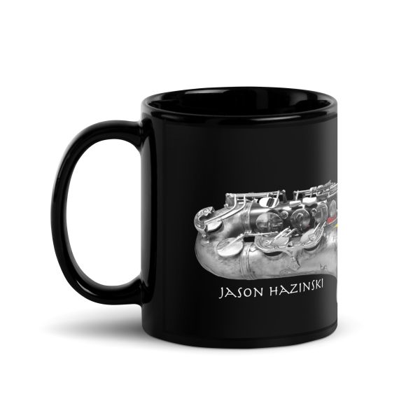 Saxophone Black Mug