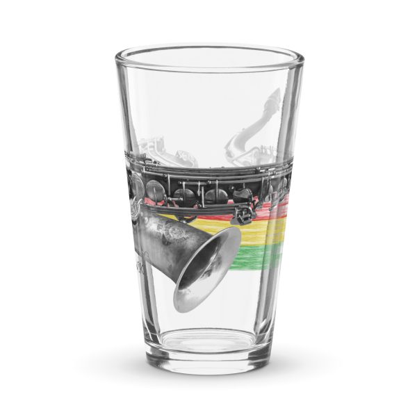 Saxophone Pint Glass